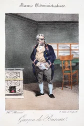 Bürojunge, Illustration aus 